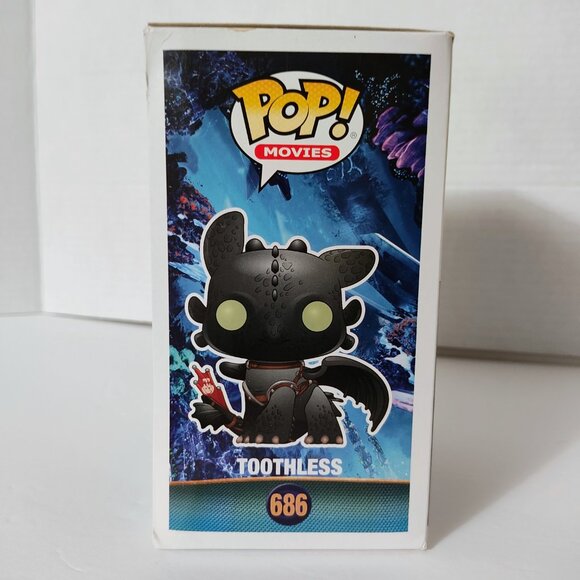 Pop! Movies - How to Train Your Dragon (The Hidden World) - Toothless #686 - Picture 5 of 8